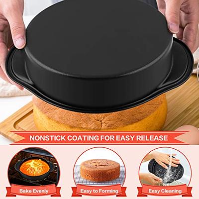 9-Inch Round Cake Pans 2-Pack Nonstick Non-Toxic