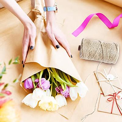 33 Feet Natural Jute Twine String DIY Craft Decorations