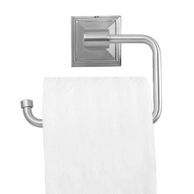 ARISTA Brushed Nickel Recessed Spring-loaded Toilet Paper Holder