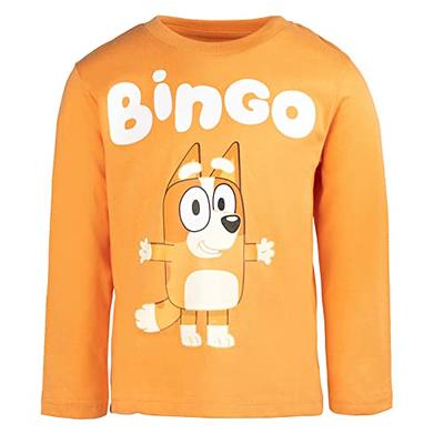 Bluey & Bingo T-Shirt Kids Girls 18 24 Months 2 3 4 5 6 Years Top Tee  Daywear