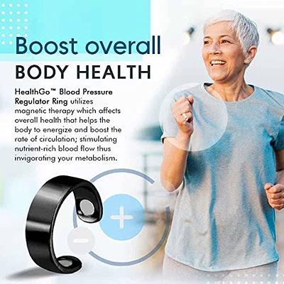 BXS HealthGo Blood Pressure Regulator Ring, Adjustable Blood Pressure  Regulator Ring for Women Men (Rose Gold (2 pcs)) - Yahoo Shopping