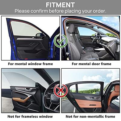 4Pcs/Set Magnetic Car Curtains Window Shade for Side Windows Baby