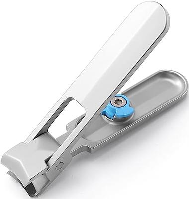 FUMAX Nail Clippers for Seniors, 360 Degree Rotary Toenail