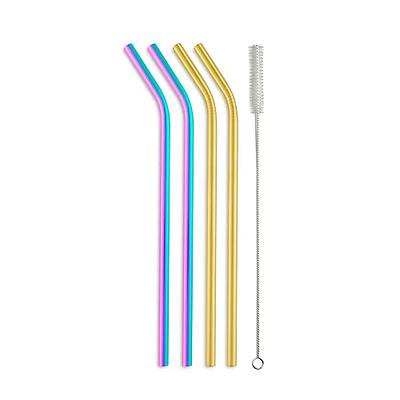 Pack Replacement Stainless Steel Straws for IceFlow Stainless