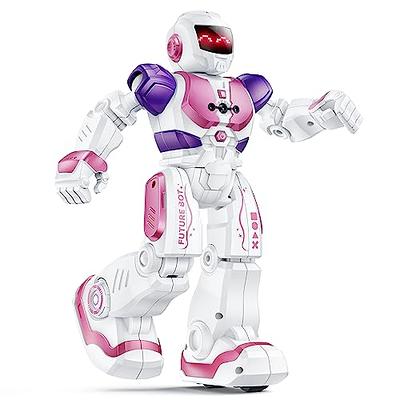 Robot Toys RC Robot for Kids Rechargeable Intelligent Programmable Robot  with Infrared Controller,Remote Control Robots Gesture Sensing Robot, Interactive Walking Singing Dancing 
