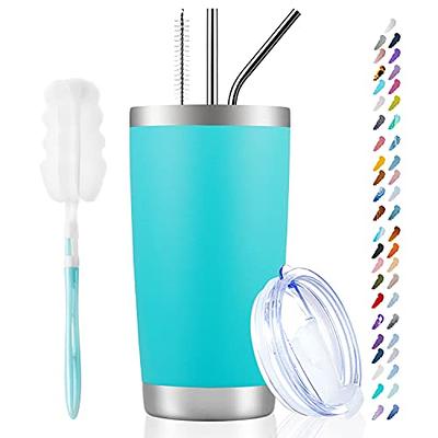 20oz Tumbler Bulk with Lid and Straw Stainless Steel Vacuum