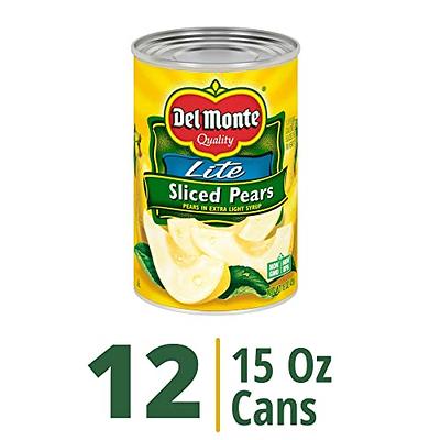 Del Monte Sliced Peaches, Canned Fruit, 15 oz Can 