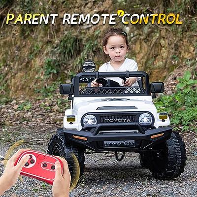 12 V Kids Ride on SUV Car with Remote Control LED Lights