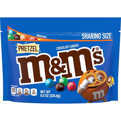 M&Ms Pretzel Chocolate Candy, Family Size, 15.4 oz.