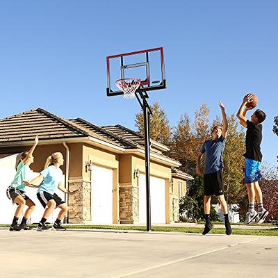 Dominator Pro 72 Basketball Hoop - Shatterproof Aluminum Backboard