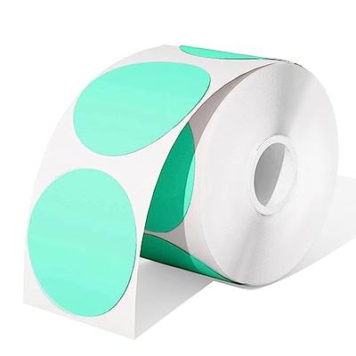 MUNBYN 2 Transparent Clear Thermal Label | 500 Labels per Roll