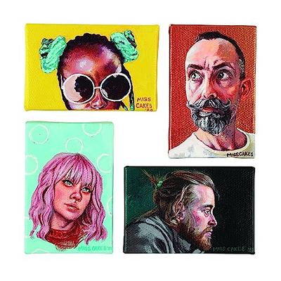 CONDA Artist Canvas Panels 5 X 7 Inch, 3 Pack, Primed, 100% Cotton, Artist  Quality Acid Free Canvas Board For Painting & Oil