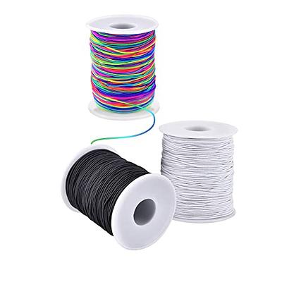 Elastic String for Jewelry Making 0.8mm Clear Elastic Nylon Cord 100M  Crystal for Bracelet Making DIY Beading Stretchy String for Bracelets and  Beaded Scissors, Stretch Necklaces Threads cable0.8