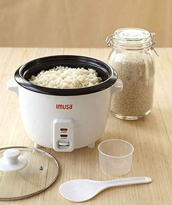 IMUSA USA 5 Cup Electric Rice Cooker-White - Yahoo Shopping