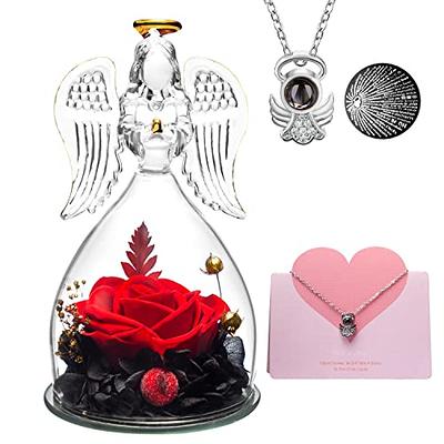 Valentines Day Gifts For Her,Birthday Gifts for Women,Valentines Rose  Flowers Gifts for Women,Valentine's Day Roses Gifts for Mom Girlfriend  Wife,Galaxy Glass Rose Gifts for Mothers Day Anniversary - Yahoo Shopping