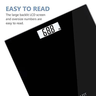Digital Body Weight Scale, Bathroom Scale with Large Backlit
