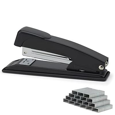 Desk Stapler, Office Desktop Stapler, 25 Sheet Capacity, Desk, Save  Effort，Non-Slip (Black) - Yahoo Shopping
