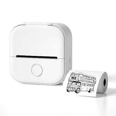 Portable Mini Thermal Printer Pocket Photo Printer Wireless Bluetooth  Printing