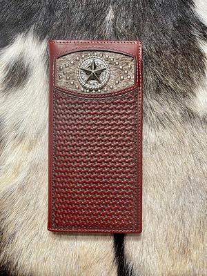 Men Genuine Leather Bi-Fold Wallet