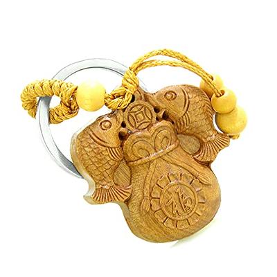 Zodiac Keychain Chinese Key Charms Sign Pendant Purse Holder Shui Feng Ring  Charm Handbag Decoration Bag Fortune Car 