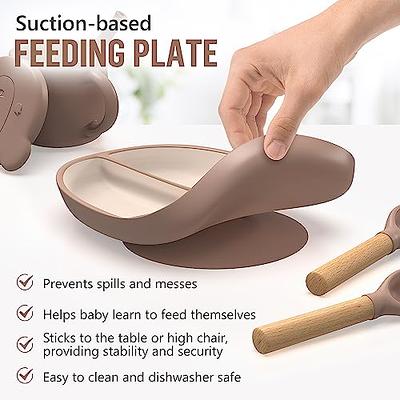 CAVEE Silicone Baby Feeding Set (BPA-Free) with Suction Plate and Sippy  Snack Cup 2-in-1 Easy-Clean Toddler Eating Essentials Infant Led Weaning Utensils  Infant First Stage BLW 6-12 Months - Yahoo Shopping