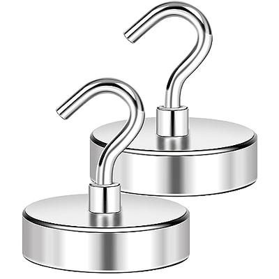 MIKEDE Magnetic Hooks Heavy Duty, 150LB Strong Swivel Neodymium