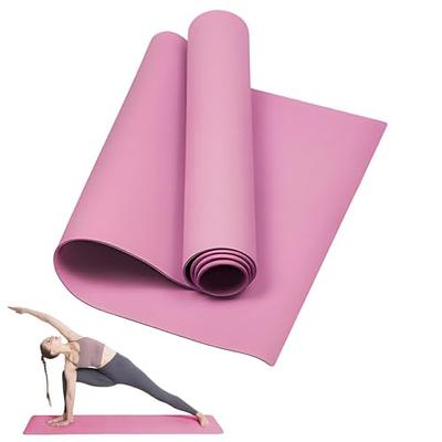 Hello Fit 10-Pack Yoga Mat, 68 x 24 Non Slip Exercise Mat, 4mm Thick Gym  Mat for Fitness and Stretching, Bulk Non Toxic Yoga Mats for Schools and