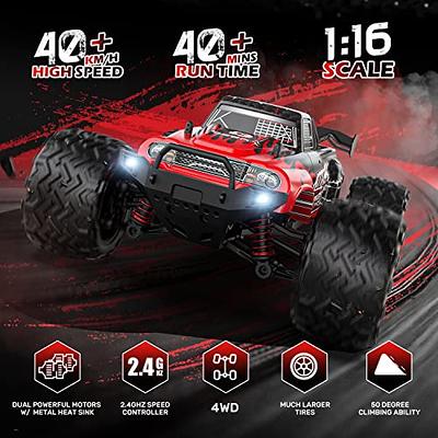 DEERC 9500E 1:16 Scale All Terrain RC Car, 4x4 High Speed 40 KPH RC Truck,  2.4Ghz Remote Control Truck with 2 Batteries, Off-Road Monster Truck for  Adults Kids - Yahoo Shopping