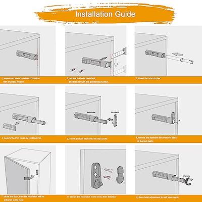 Kitchen Hardware Touch Release Latch