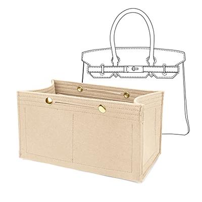 OMYSTYLE FASHION Felt Purse Organizer Handbag Organizer Tote