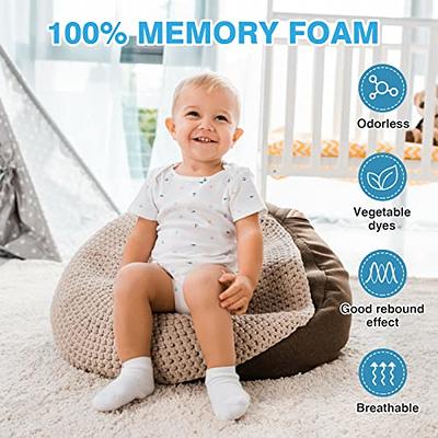 Shredded Memory Foam Filling for Bean Bag Filler Foam- Premium Soft Pillow Stuffing  Foam- Couch Cushion Filling for Pouf Dog Beds Bean Bag Chairs Arts Crafts,  Without Added Gel Particles (5LB) 
