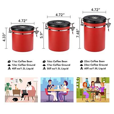 SteeL POP Coffee Container with Scoop, OXO