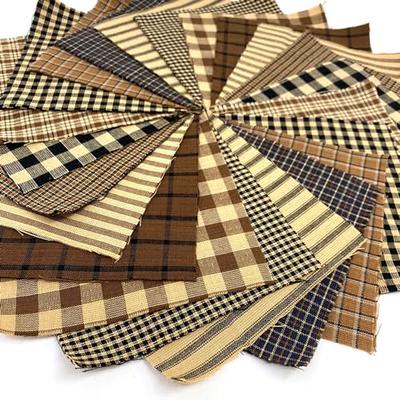 40+ Brown & Black Charm Pack, 5 inch Precut Cotton Homespun Fabric Squares  by JCS - Yahoo Shopping