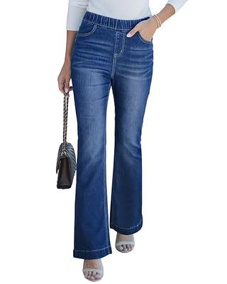 GRAPENT Womens Wide Leg Pants Colored Jeans for Women Trendy Jeans