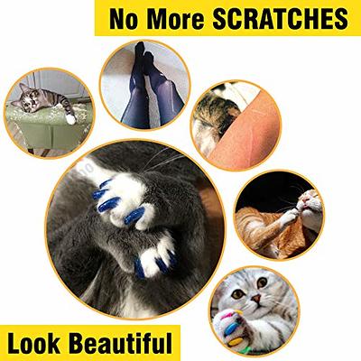 Kitty Caps Nail Caps for Cats | Safe, Stylish & Humane Alternative to  Declawing | Covers Cat Claws, Stops Snags and Scratches, X-Small (Under 5  lbs)