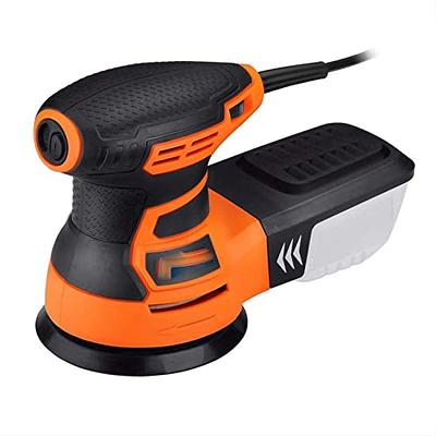 Shop BLACK+DECKER 1.2-Amp Corded Detail Sander with Dust Management &  Multi-grade-Grit Detail Sandpaper 4.25-in W x 6.75-in L 5-Pack at