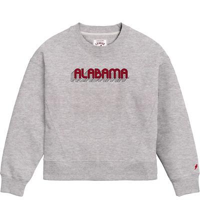 Women's League Collegiate Wear Ash Alabama Crimson Tide Boxy