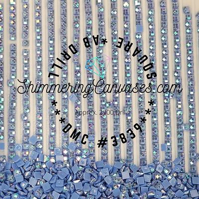 Ab 415 Square Aurora Borealis 5D Diamond Painting Drills Beads Dmc Pearl  Gray Loose Bulk - Yahoo Shopping