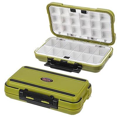  Waterproof Fishing Tackle Box,Double-Sided Bait Lure