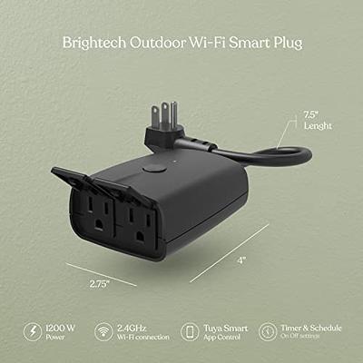 Minoston Wi-Fi Dual Smart Plug for Outdoor and Indoor (MP24W)