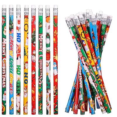Harloon Christmas Pencils Bulk with Eraser Stationery Pumpkin Stackable  Pencils Non Sharpening Push Pencils for Christmas Party Supplies School(120  Pcs) - Yahoo Shopping