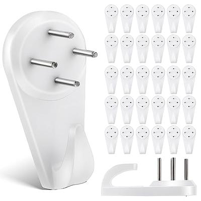 50 Pack Concrete Wall Hooks Concrete Wall Picture Hangers with