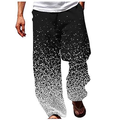 IEPOFG Mens Loose Fit Pants Casual Lightweight Comfy Workout Yoga Pants  Fashion Floral Print Outdoor Active Beach Trousers - Yahoo Shopping