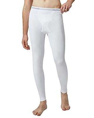 LAPASA Men's Thermal Underwear Bottom Long Johns Pants Fleece
