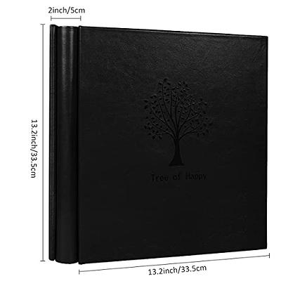 RECUTMS Picture Albums 4x6 Leather Cover 300 Photo Sleeves Photo Albums  Book 3 Per Pages Horizontal Photo Picture Wedding Anniversary Picture