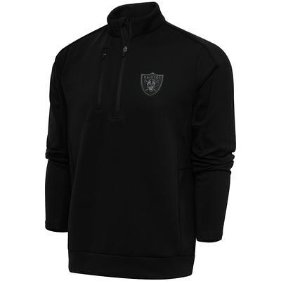 Las Vegas Raiders JH Design Reversible Fleece Full-Snap Jacket - Gray/Black