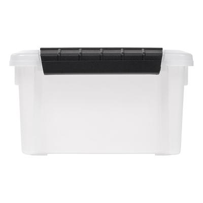 Iris 6 Quart Clear Storage Box