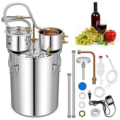 Safstar Alcohol Still 10 Gal 38 L Stainless Steel Alcohol