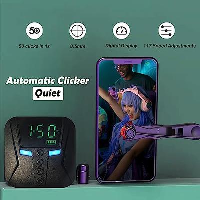  Automatic Clicker for iPhone iPad, Phone Screen Device Speed  Clicker for Android IOS, Simulated Finger Continuous Clicking, Adjustable  Auto Physical Tapper, Suitable for Games,Reward Tasks（1 Second Fastest 50  Times） : Cell