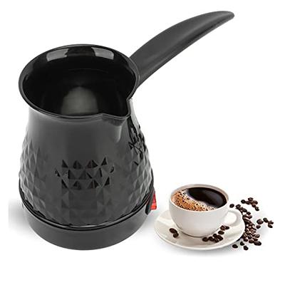 600ml Turkish Coffee Pot Stainless Steel Milk And Coffee Warmer